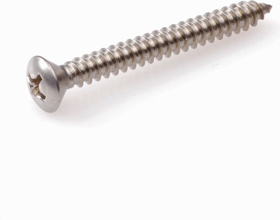 Aexit M3 x 8 mm 304 roestvrijstalen kruiskop kruiskopschroeven met