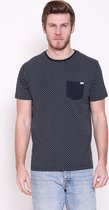 Mezaguz Heren T-Shirt Teebuano Navy Maat XL