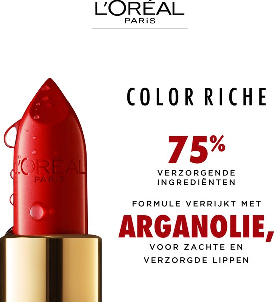 L’Oréal Paris Lippenstift Color Riche Satin - Verrijkt met Arganolie - 111 Oui