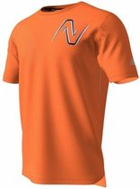 Men’s Short Sleeve T-Shirt New Balance GR Impact Run Orange