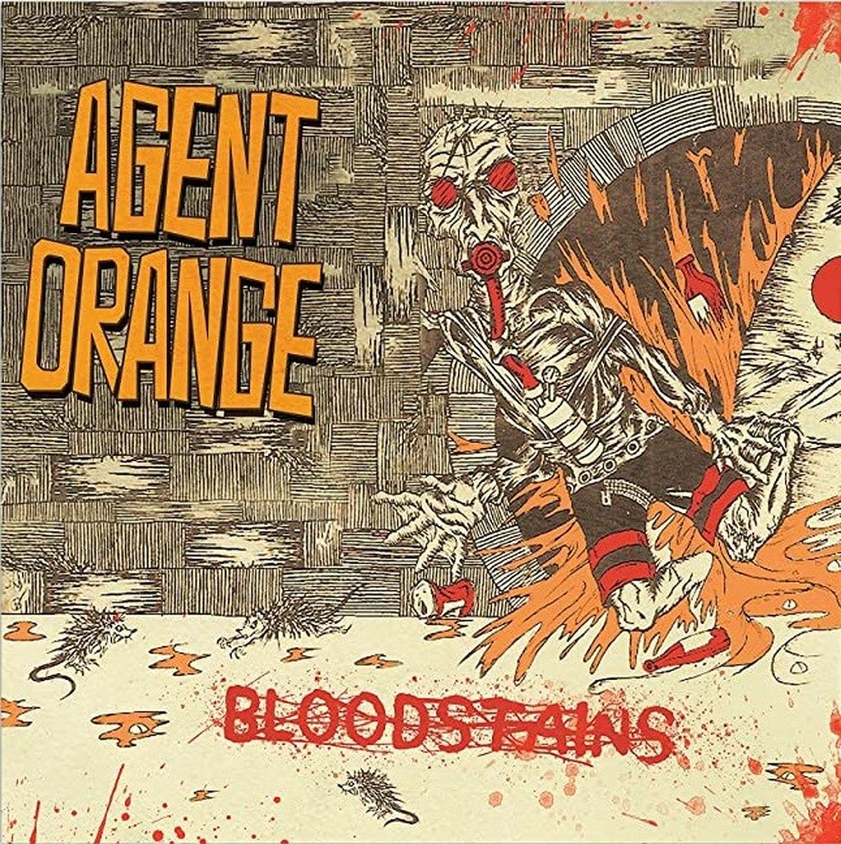 Agent Orange - Blood Stains (7" Vinyl Single) (Coloured Vinyl) (Limited Edition)