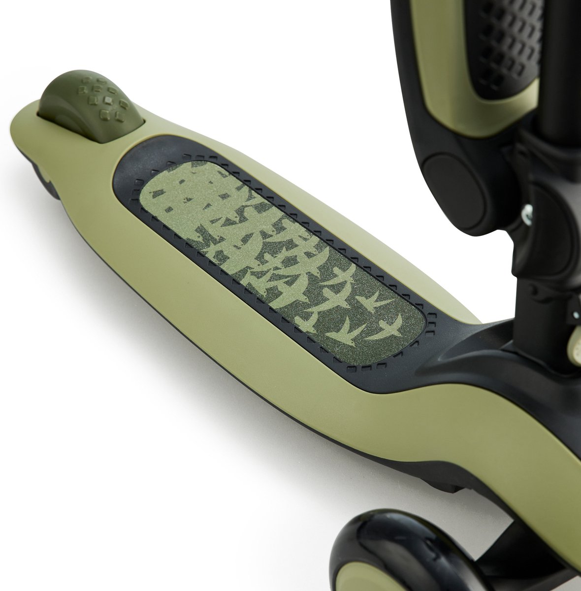 Kinderkraft HALLEY 2-in-1 Loopfiets en Driewieler Step - Voor Kinderen van 1-5 Jaar, Max 50 kg - Verstelbaar Zadel en Stuur, Opvouwbaar, LED Wielen - Groen — afbeelding 13