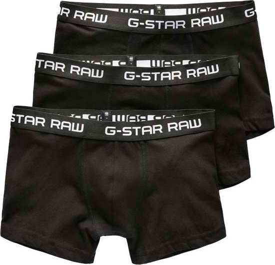 G-Star RAW Onderbroek Klassieke Boxers 3 Pack D03359 2058 4248 Black/black/black Mannen Maat - L