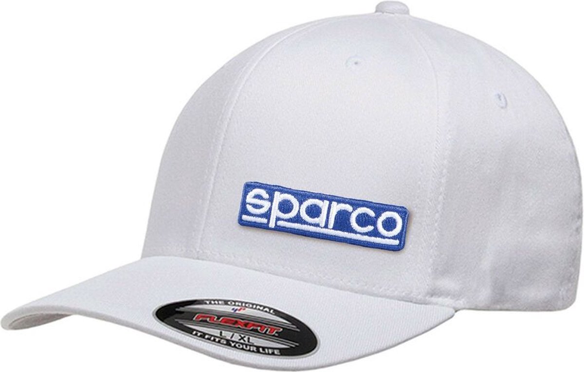 Hat Sparco FLEXFIT White S/M