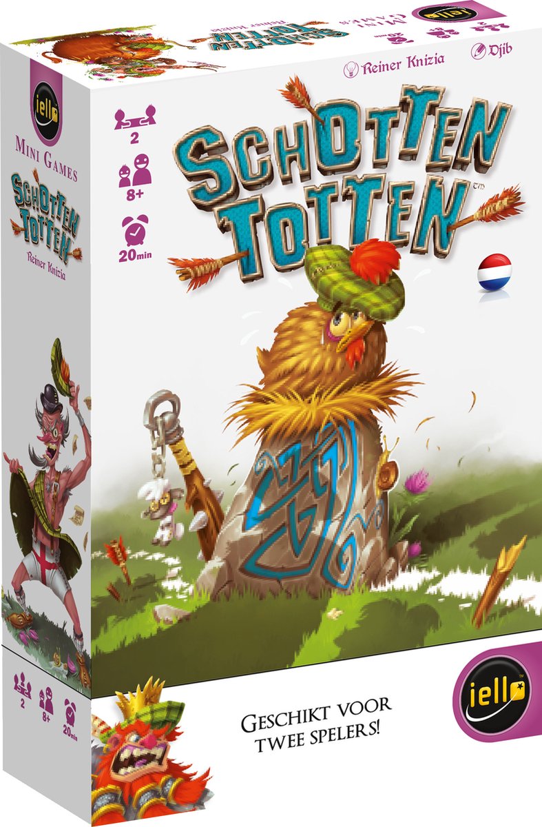 Iello Schotten Totten - 2 speler Kaartspel - Iello