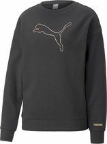 Women’s Sweatshirt without Hood Puma Better Black