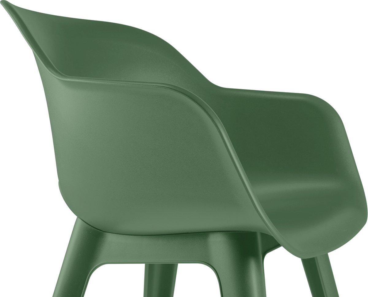 Keter Noa Tuinstoelen - 2 stuks -56,5x55x80cm - Groen | bol.com