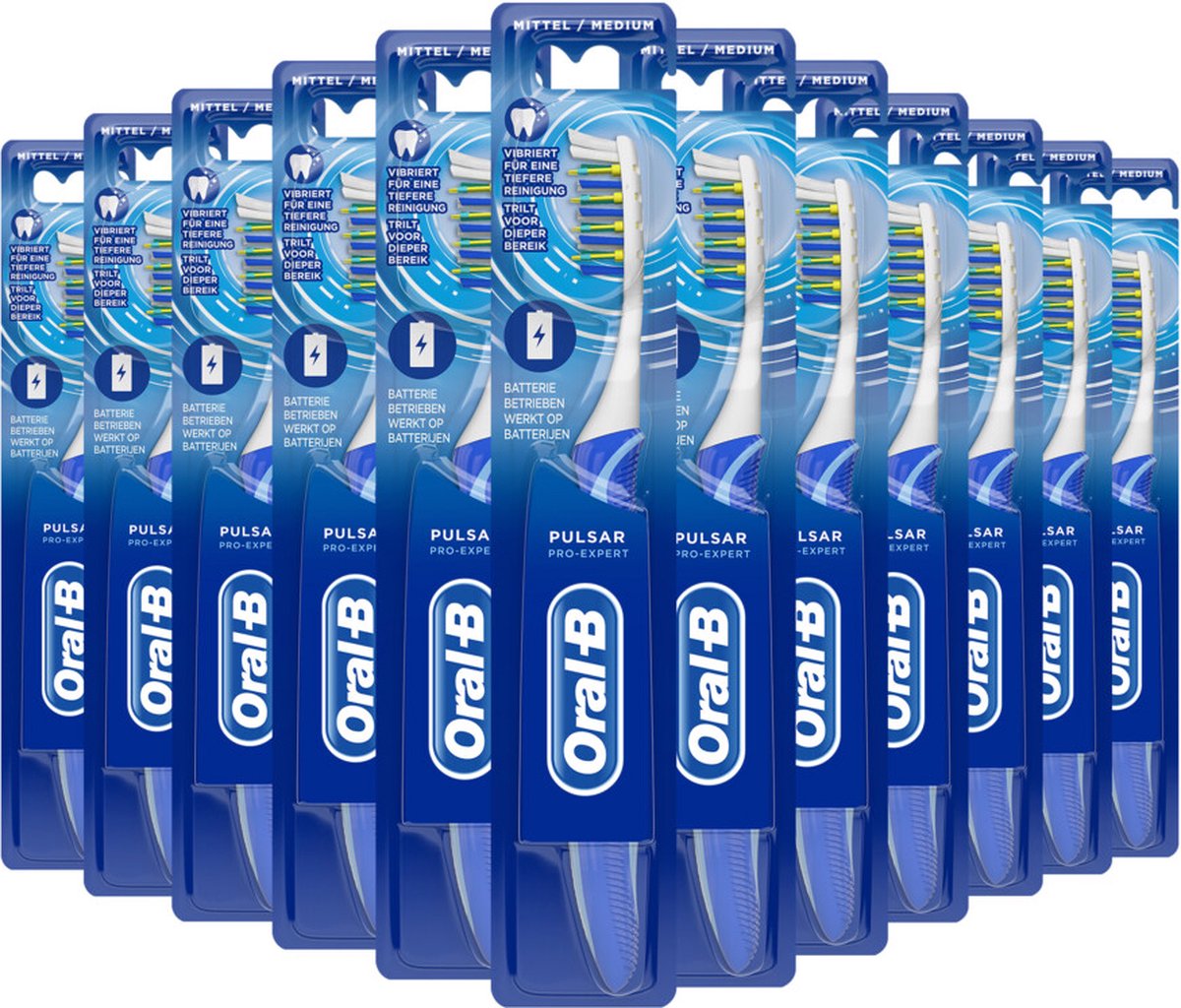 12x Oral-B Tandenborstel Pro-Expert Pulsar Medium 35