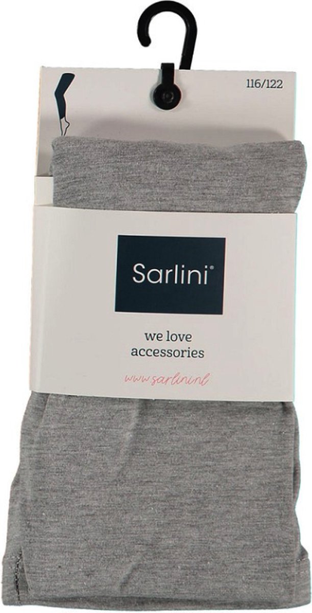 Sarlini - Legging - Girls - Grijs - Basic - Cotton - Maat 116/122