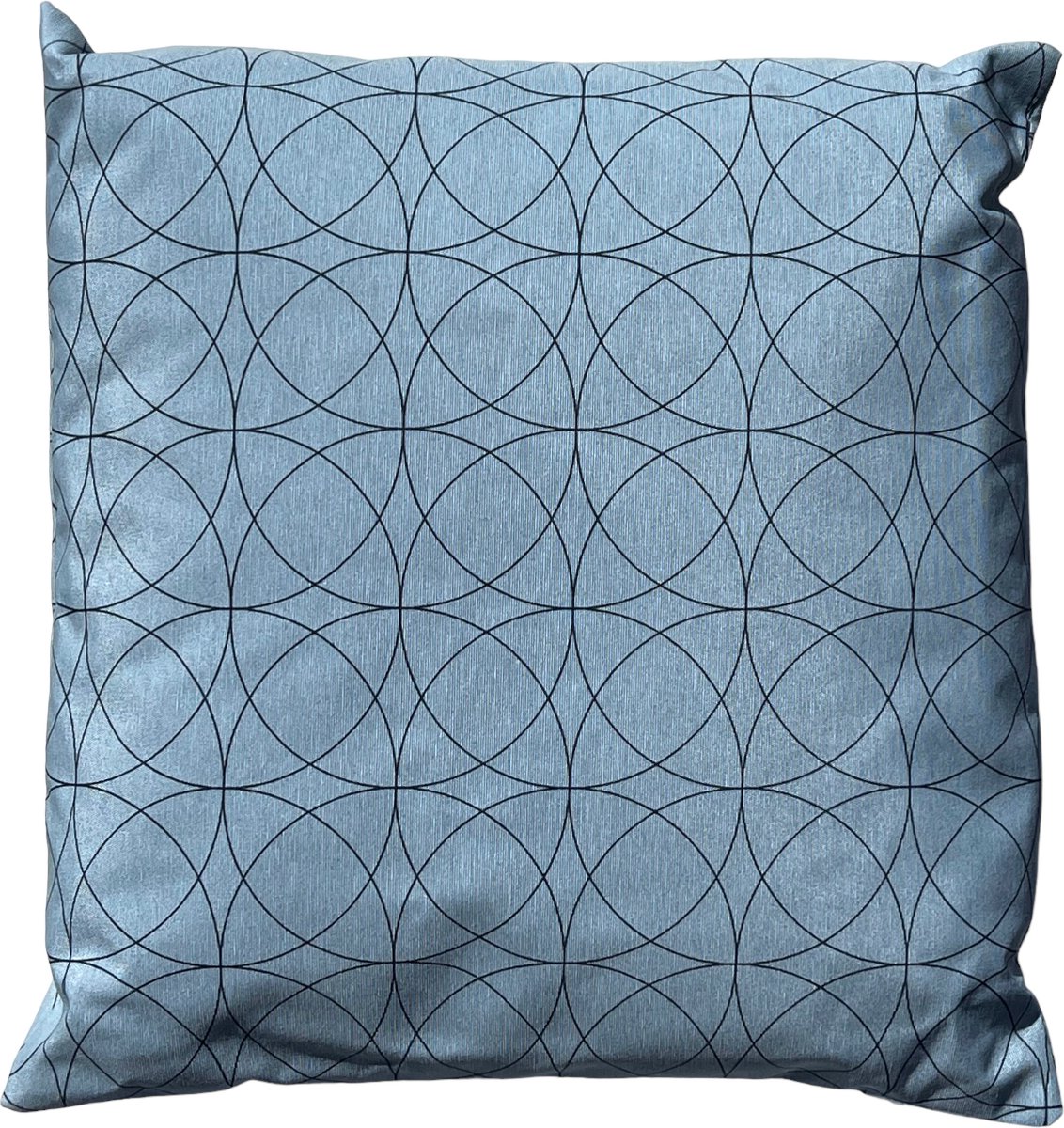 Buiten sierkussen all weather circle grijs - 45 x 45 x 10 cm