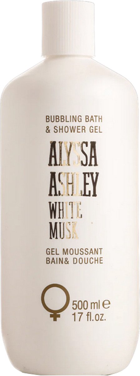 Goedkoopste Alyssa Ashley White Musk - 500 ml - bubbling bath and showergel - douchegel
