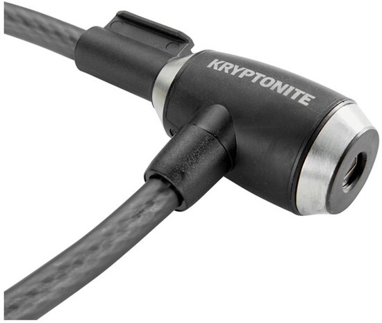 Kryptonite Kabelslot Kryptoflex 180 Cm Staal Zwart van Kryptonite — afbeelding 5