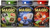 Magic Tricks Doos 3 SETS - Goocheldoos - Goocheltruc - Goochelaar - 45 magische trucs - voor Kinderen vanaf 6 jaar - Kinderfeestje - Cadeaus - Uitdeelcadeaus voor Kinderen
