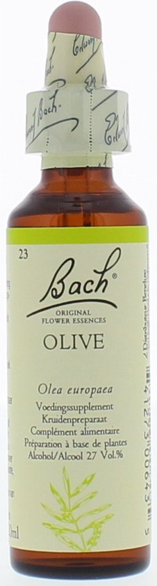 Bach flower Olijf - 20 ml - Voedingssuplement