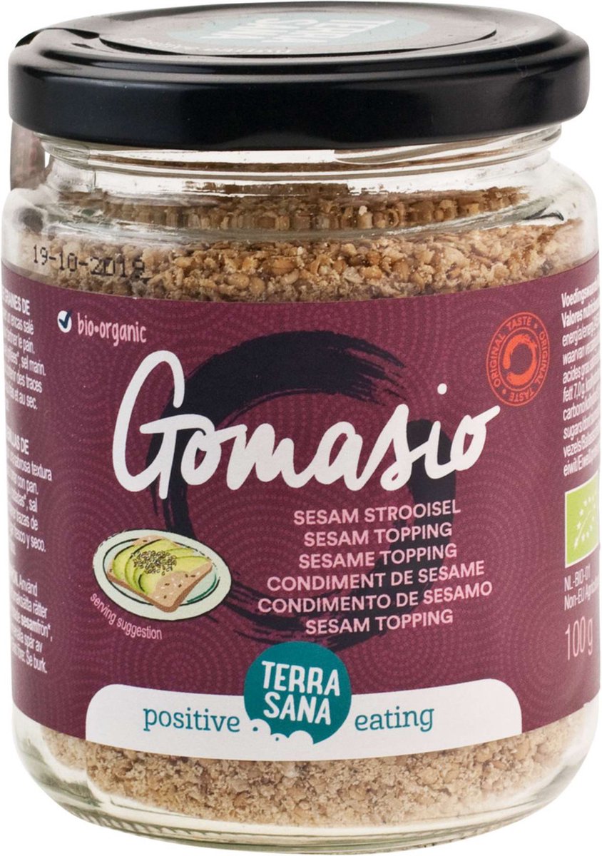 TerraSana Gomasio in glas bio (100g)