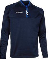 Patrick Dynamic Trainingssweater Kinderen - Marine / Royal | Maat: 9/10
