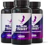 Brain Assist Bundel - 100% Natuurlijk Nootropic Supplement - Cafeïnevrij - Cognitieve Versterker - Stress verminderende werking - Stimuleert de natuurlijke afgifte van dopamine