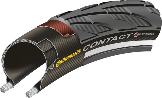 Continental Buitenband Contact 28" (42-622) Reflex Zwart