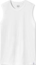 SCHIESSER Long Life Soft singlet (1-pack) - heren onderhemd modieuze snit wit - Maat: XL