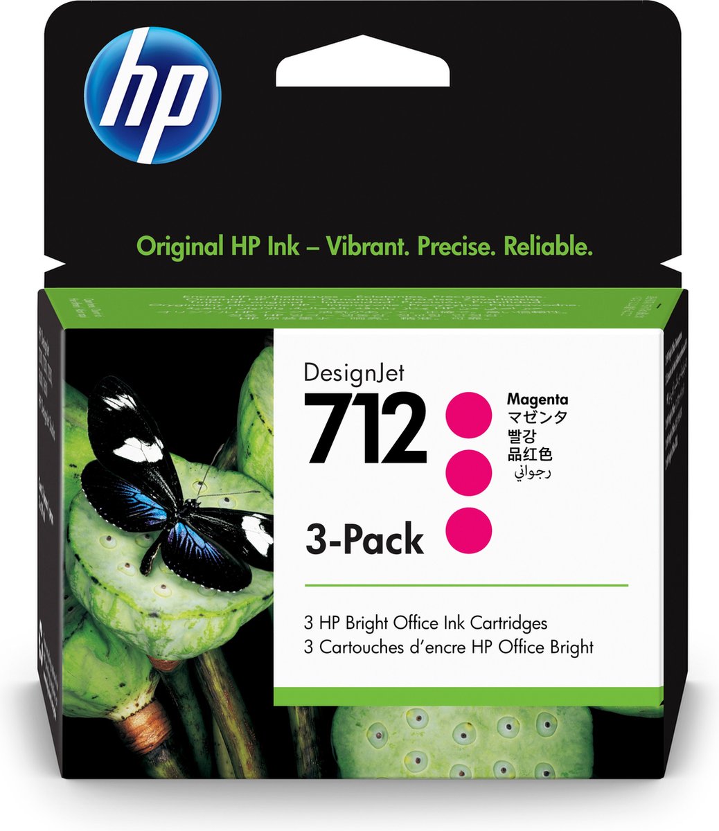 Original Ink Cartridge HP 3ED78A Pink Magenta