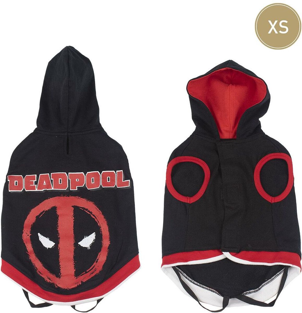 Hondentrui Deadpool XS Zwart
