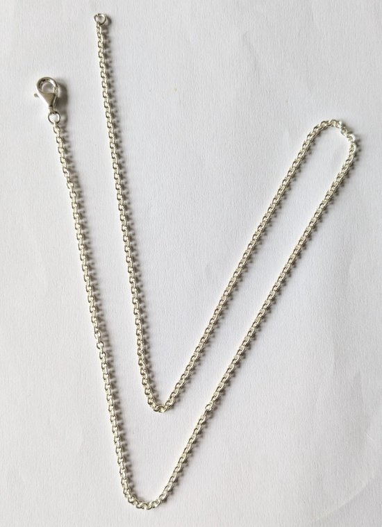 NKlaus Silberarmband Armband 925 Sterling Silber 19cm Herz Kette Damen (1 Stück), Made in Germany