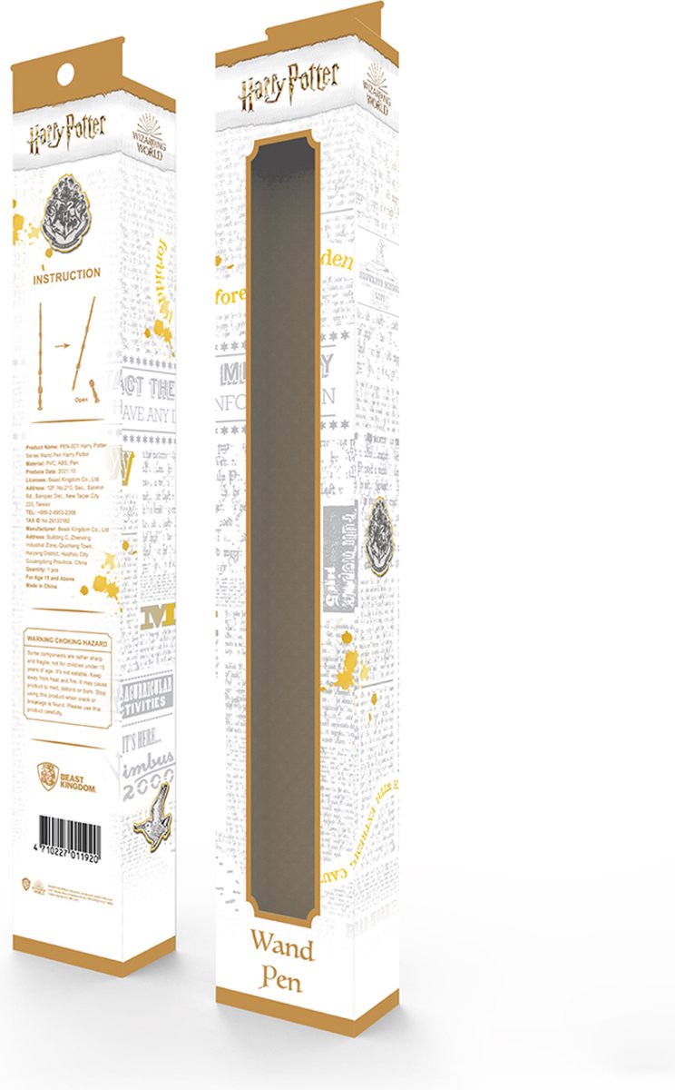 HARRY POTTER Stylo Baguette & Marque-page Harry Noble Collection HARRY POTTER Stylo Baguette & Marque-page Harry Noble Collection