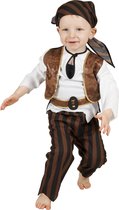 Piraat & Viking Kostuum | Piraat Zonder Baard | Jongen | Maat 98 | Carnavalskleding | Verkleedkleding