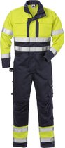 Fristads Hi Vis Airtech® Winteroverall Klasse 3 8015 Gtt - Hi-Vis geel/marineblauw - XL