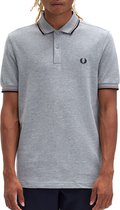 Fred Perry - Polo M3600 Mid Grijs - Regular-fit - Heren Poloshirt Maat M