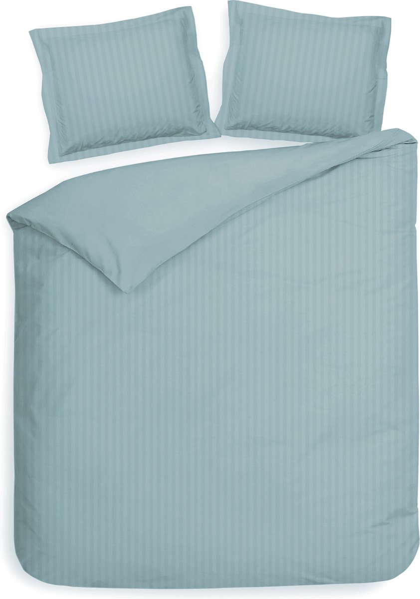 Heckettlane Sphere-Blue Dekbedovertrek Banda 240x200-220 cm + 2 slopen 60x70 cm, gemaakt van 100% Katoen-Satijn Blauw