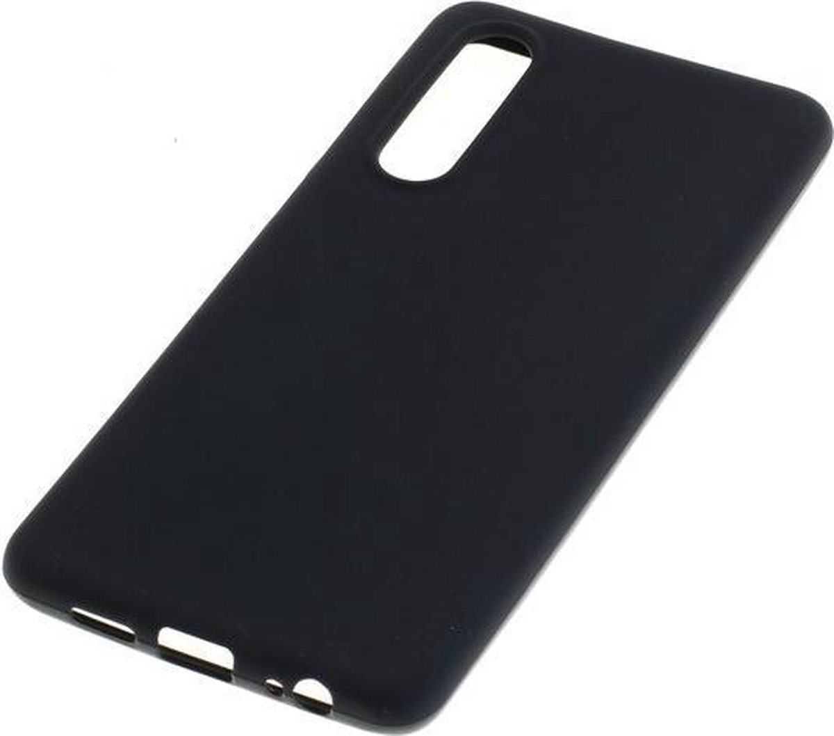 Pearlycase Zwart TPU Siliconen case hoesje Geschikt voor Huawei P30