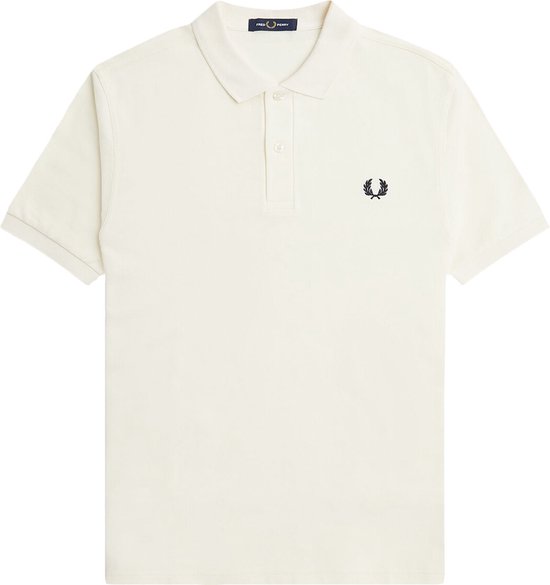 Fred Perry M3600 polo twin tipped shirt - pique - Ecru - Maat: S