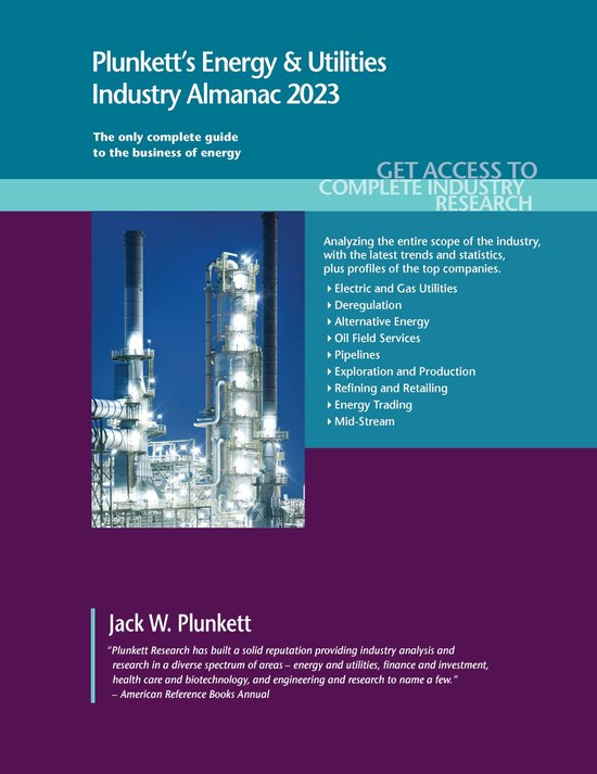 Plunkett's Energy & Utilities Industry Almanac 2023, Jack W. Plunkett