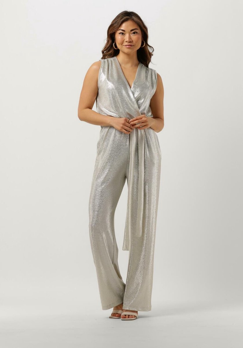 NotreV Nvbernice Jumpsuit Glitter Broeken & Jumpsuits Dames Jeans