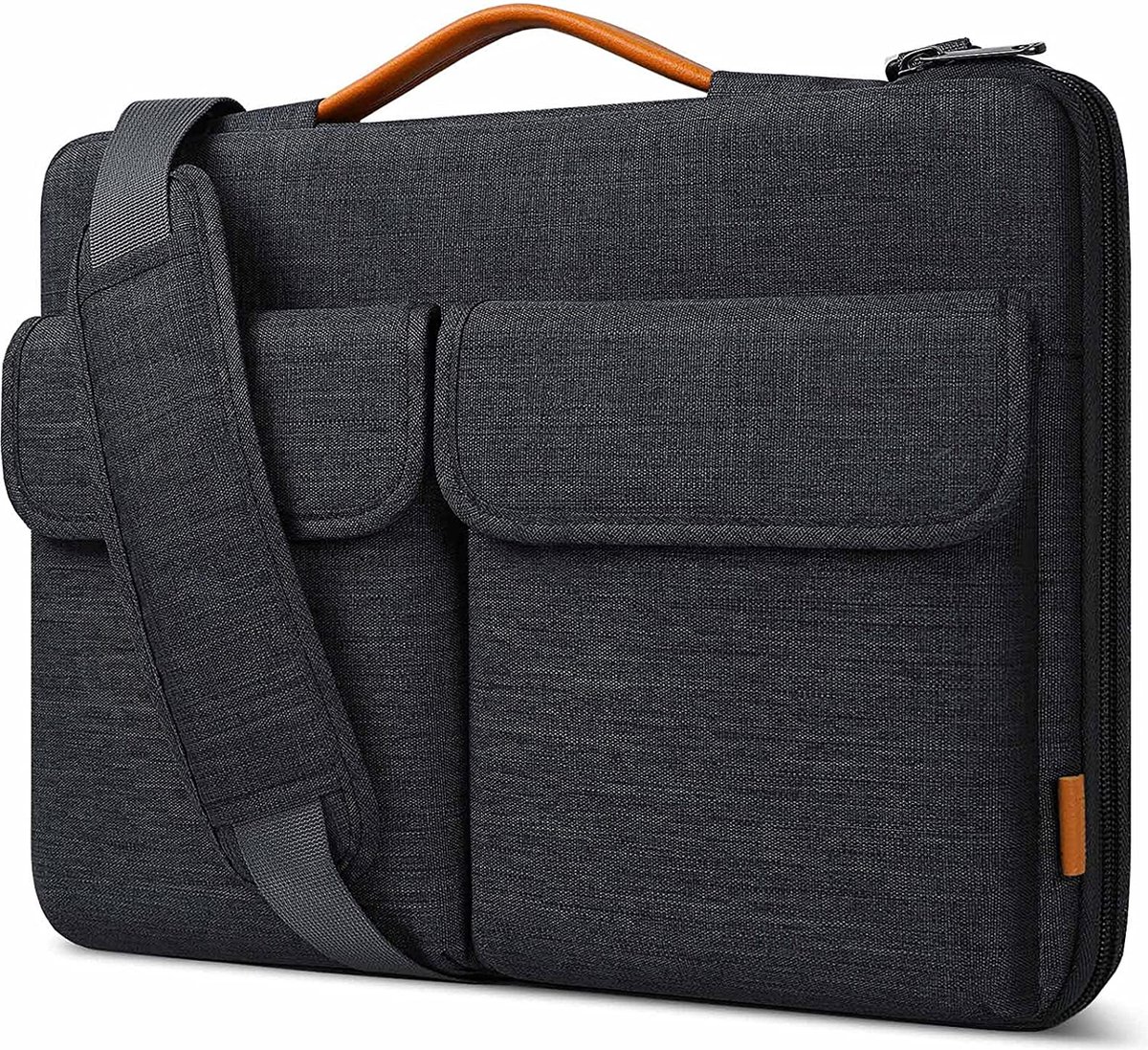 15,6 inch laptoptas - Spatwaterdicht en 360° Bescherming - Veelzijdige Schoudertas met Draagmogelijkheden