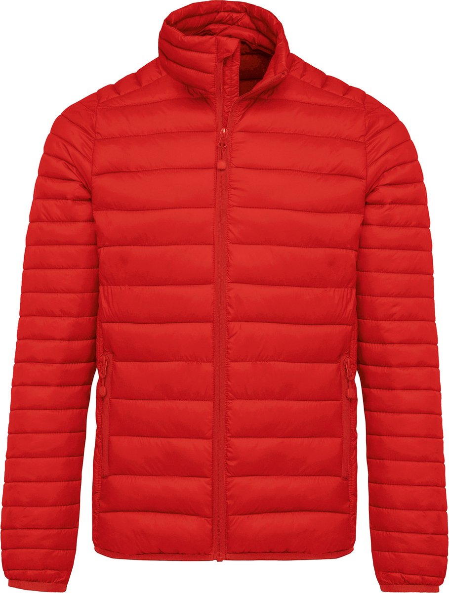 Outdoorjas ‘Men’s Lightweight Padded Jacket’ merk Kariban Rood