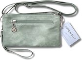 Lundholm tassen dames schoudertas groen lichtgroen - klein tasje schoudertasje dames cadeau voor vriendin - Scandinavisch design | Brunnby serie