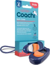 Coachi multi clicker marine/corail avec contrôle du volume 8,5 cm