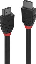 LINDY 36468 HDMI-kabel HDMI Aansluitkabel HDMI-A-stekker, HDMI-A-stekker 10.00 m Zwart