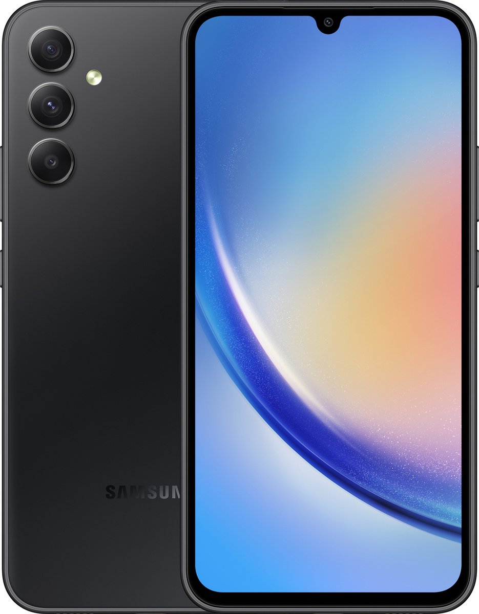 Bol.com Samsung Galaxy A34 5G - 256GB - Awesome Black aanbieding