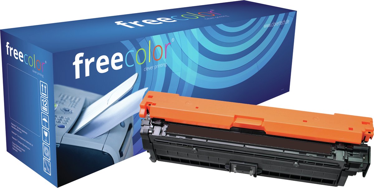 Freecolor 5225K-FRC tonercartridge 1 stuk(s) Zwart