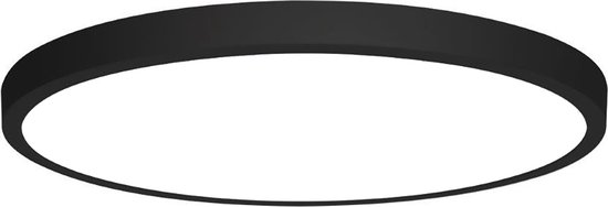 LED paneel – Ø30 – 28W – 6400K – mat zwart – rond