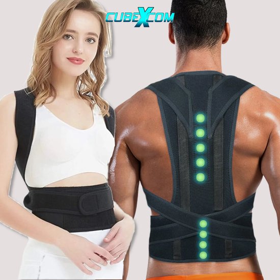 Chongerfei 3-in-1 postpartum buikgordel, buikgordel/taille/regenbekken (één maat, zwart