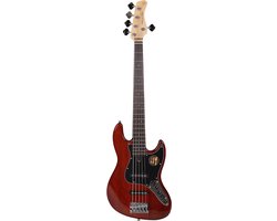 elektrische basgitaar - V3+ 5/MA - 5-snarig, actief, natural mahogany