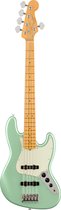 Fender American Professional II Jazz Bass V MN (Mystic Surf Green) - Elektrische basgitaar