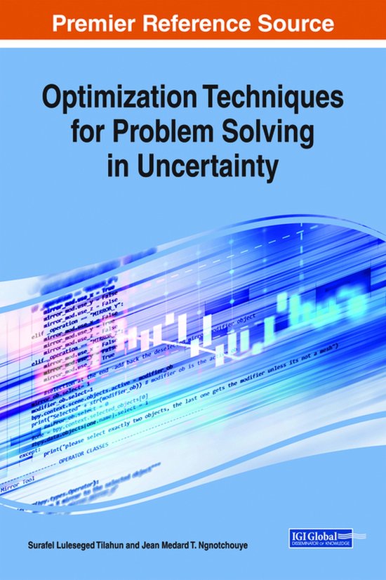 Optimization Techniques for Problem Solving in Uncertainty - cover