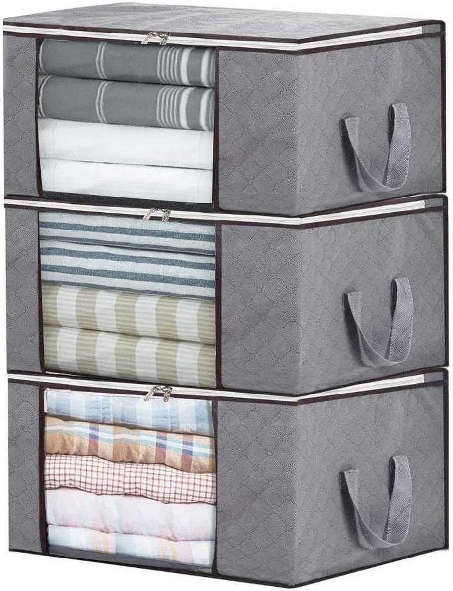 Opbergtas - opbergtas voor kleding - groote opbergtas set - storage bags