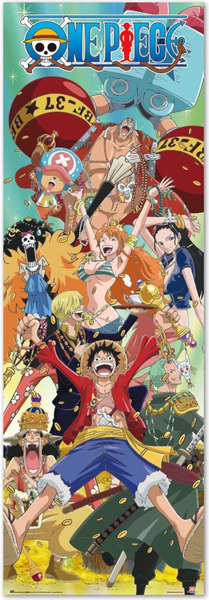 One Piece deurposter - Manga - Anime - Japans - Monkey D. Luffy - 61 x 91.5 cm