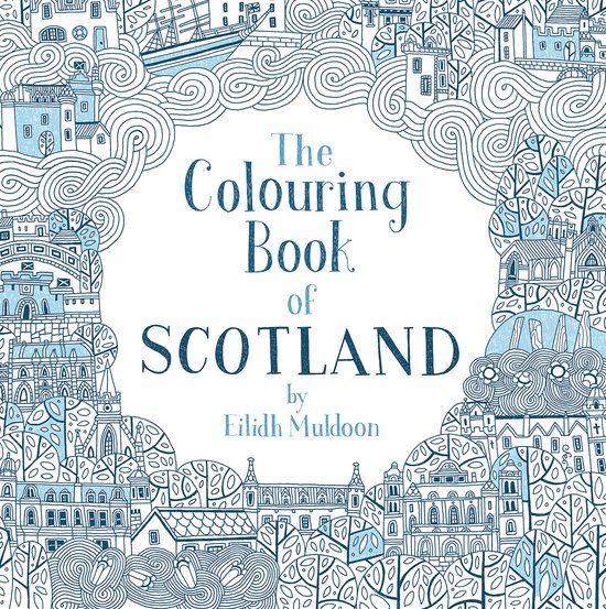 Colouring Book Of Scotland - cover